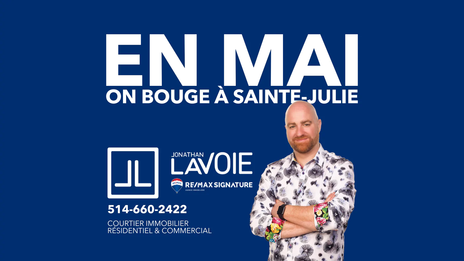 Bougez gratuitement à Sainte-Julie tout le mois de mai!